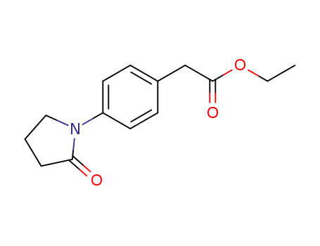 ethyl [4-(2-oxopyrrolidin-1-yl)phenyl]acetate