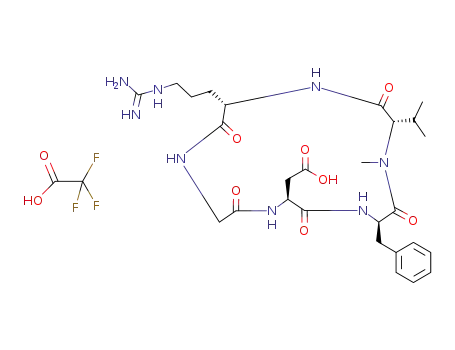 Molecular Structure of 199807-35-7 (Cilengitide trifluoroacetate)