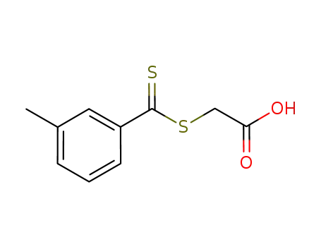 Molecular Structure of 850262-66-7 (Acetic acid, [[(3-methylphenyl)thioxomethyl]thio]-)