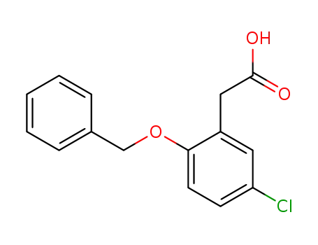 2-Benzyloxy-5-chlorophenyl acetic acid