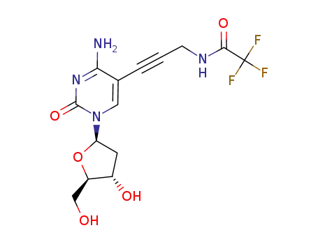 Molecular Structure of 115899-38-2 (TFA-ap-dC)