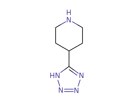 Molecular Structure of 112626-97-8 (Piperidine, 4-(1H-tetrazol-5-yl)-)