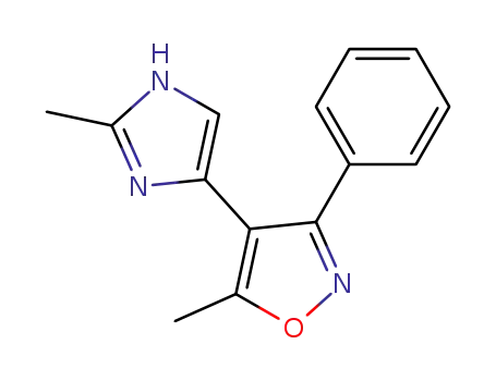 5-methyl-4-(2-methyl-1H-imidazol-4-yl)-3-phenyl-isoxazole