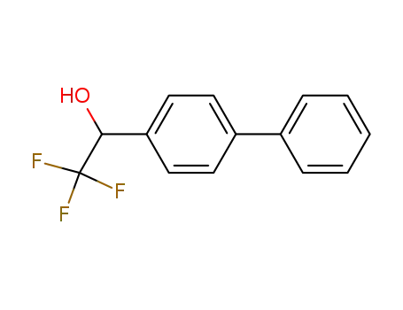 Molecular Structure of 438495-27-3 (1-([1,1’-biphenyl]-4-yl)-2,2,2-trifluoroethanol)