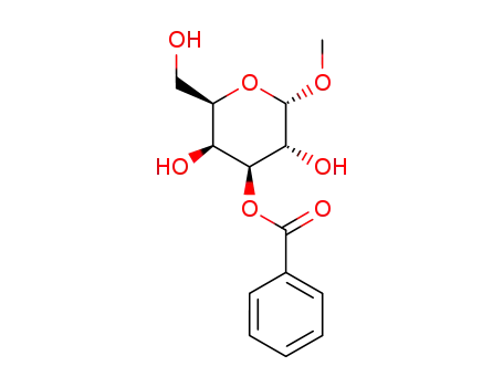 Molecular Structure of 88087-57-4 (methyl O<sup>3</sup>-benzoyl-α-D-galactoside)