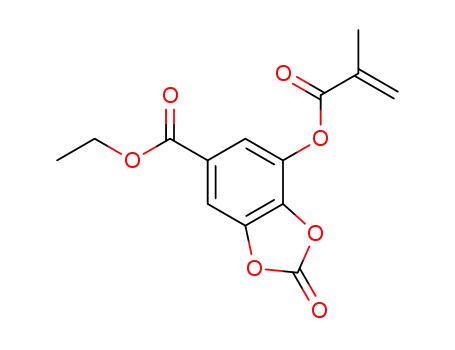 ethyl 3-methacryloyloxy-4,5-carbonyldioxybenzoate