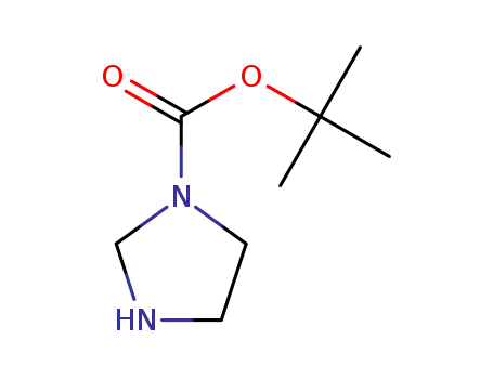 Molecular Structure of 916891-97-9 (tert-Butyl imidazolidine-1-carboxylate)