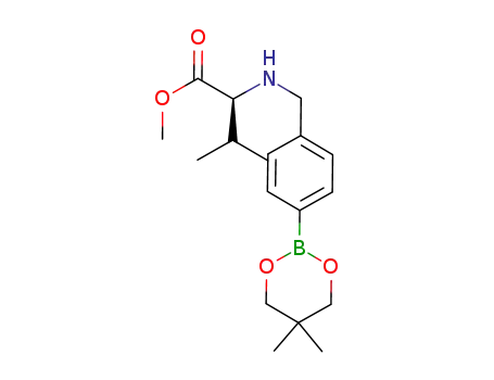 methyl N-[4-(5,5-dimethyl-[1,3,2]dioxaborinan-2-yl)phenyl-4-yl-methyl]-L-valinate