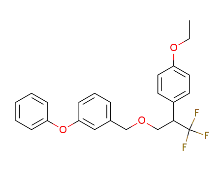 (RS)-1,1,1-trifluoro-2-(4-ethoxyphenyl)-3-(3-phenoxybenzyloxy)propane