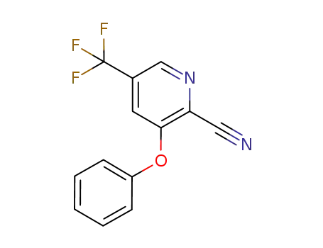 3-phenoxy-5-(trifluoromethyl)picolinonitrile