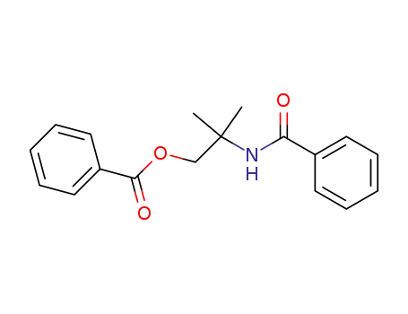 Molecular Structure of 16888-99-6 (Benzamide, N-[2-(benzoyloxy)-1,1-dimethylethyl]-)