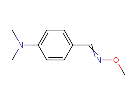 Molecular Structure of 19293-74-4 (4-(Dimethylamino)benzaldehyde O-methyl oxime)