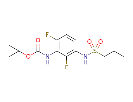 C<sub>14</sub>H<sub>20</sub>F<sub>2</sub>N<sub>2</sub>O<sub>4</sub>S