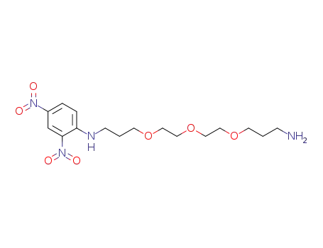 N-(3-(2-(2-(3-aminopropoxy)ethoxy)ethoxy)propyl)-2,4-dinitroaniline