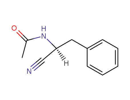 (-)-(S)-N-(1-cyano-2-phenyl-ethyl)-acetamide