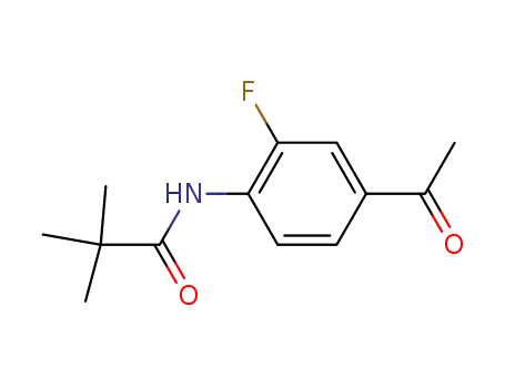 3'-fluoro-4'-pivaloylaminoacetophenone
