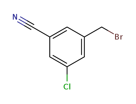 3-(broMoMethyl)-5-chlorobenzonitrile