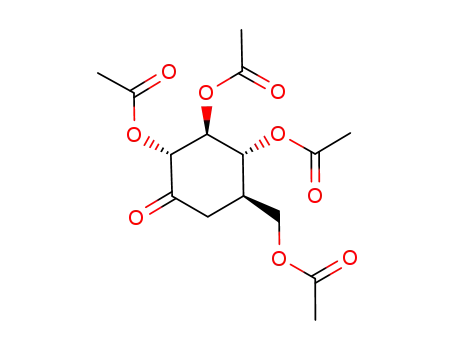 (1R,2S,3R,4R)-4-[(acetyloxy)methyl]-6-oxocyclohexane-1,2,3-triyl triacetate