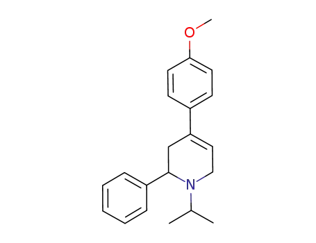 1,2,3,6-tetrahydro-1-isopropyl-4-(4-methoxyphenyl)-2-phenyl-pyridine