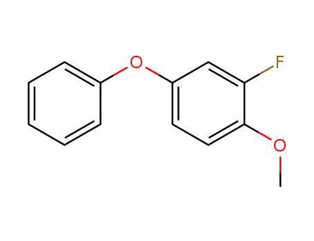 Molecular Structure of 85983-50-2 (3-fluoro-4-methoxydiphenyl ether)