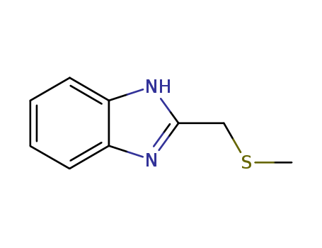 1H-Benzimidazole,2-[(methylthio)methyl]-(9CI)