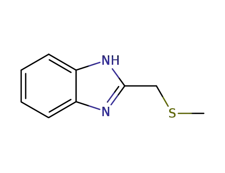 1H-벤즈이미다졸,2-[(메틸티오)메틸]-(9Cl)