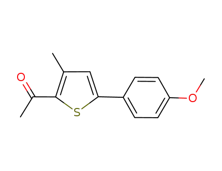 1-[5-(4-methoxyphenyl)-3-methylthiophen-2-yl]ethanone