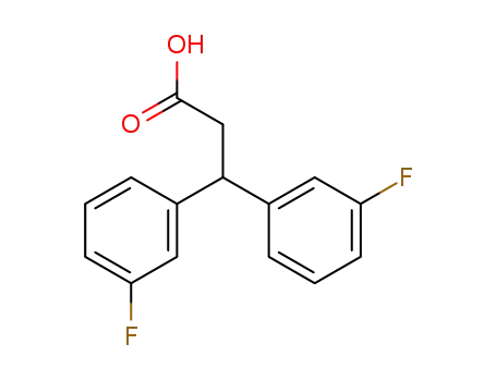 3,3-bis(3-fluorophenyl)propionic acid