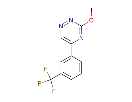 3-メトキシ-5-[3-(トリフルオロメチル)フェニル]-1,2,4-トリアジン
