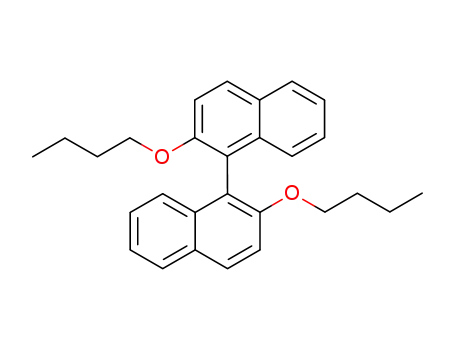 Molecular Structure of 21759-22-8 (2,2'-dibutoxy-1,1'-binaphthalene)