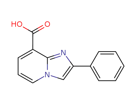 Molecular Structure of 131862-27-6 (2-PHENYL-IMIDAZO[1,2-A]PYRIDINE-8-CARBOXYLIC ACID)