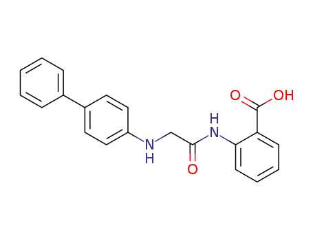 Benzoic acid, 2-[[([1,1'-biphenyl]-4-ylamino)acetyl]amino]-