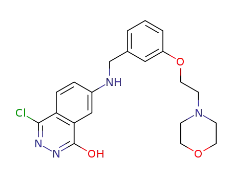 4-chloro-7-[3-(2-morpholin-4-yl-ethoxy)-benzylamino]-phthalazin-1-ol