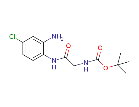 N'-tert-butyloxycarbonyl-N-(2-amino-4-chloro)phenyl-glycinamide