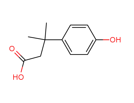 3-(4-hydroxy-phenyl)-3-methyl-butyric acid