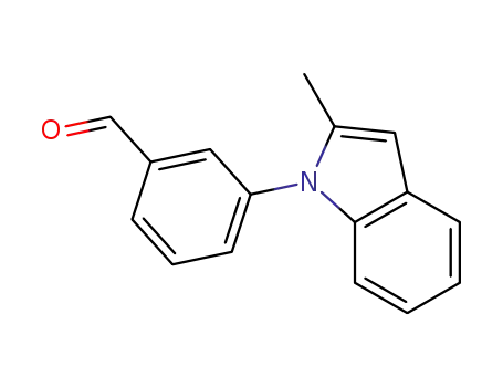 3-(2-methyl-1H-indol-1-yl)benzaldehyde