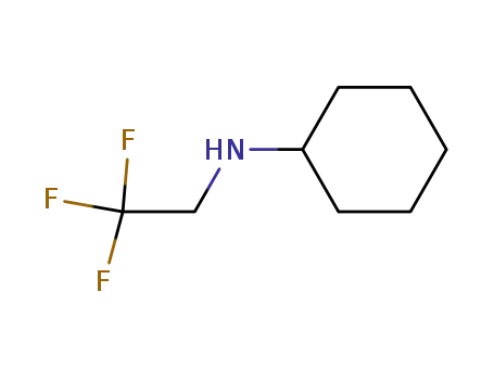 Molecular Structure of 917771-47-2 (N-(2,2,2-trifluoroethyl)cyclohexanamine)