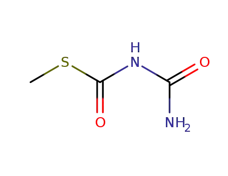 Molecular Structure of 34277-67-3 (Carbamothioic acid, (aminocarbonyl)-, S-methyl ester)