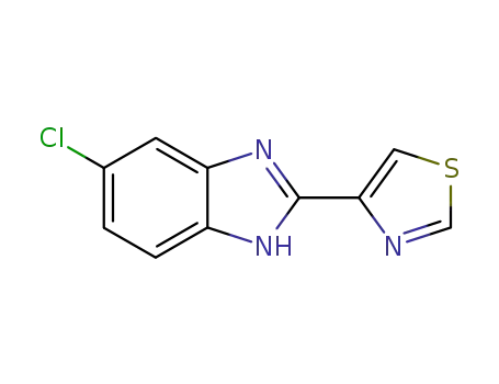 1H-Benzimidazole, 5-chloro-2-(4-thiazolyl)-