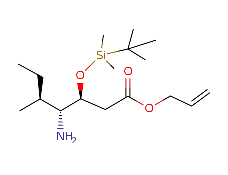 (3S,4R,5S)-allyl 4-amino-3-(tert-butyldimethylsilyloxy)-5-methylheptanoate