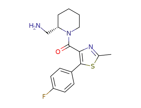 C<sub>17</sub>H<sub>20</sub>FN<sub>3</sub>OS