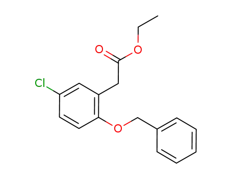 Ethyl 2-(2-(benzyloxy)-5-chlorophenyl)acetate