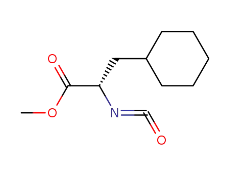 Molecular Structure of 40203-89-2 (β-cyclohexyl-L-alanine methyl ester isocyanate)