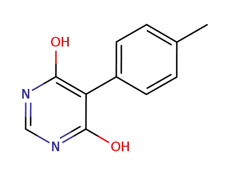 4(1H)-Pyrimidinone, 6-hydroxy-5-(4-methylphenyl)-