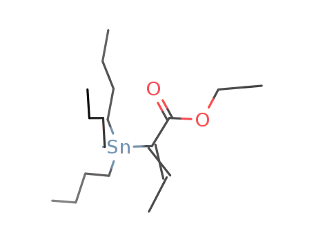 ethyl 2-tributylstannyl-2-butenoate