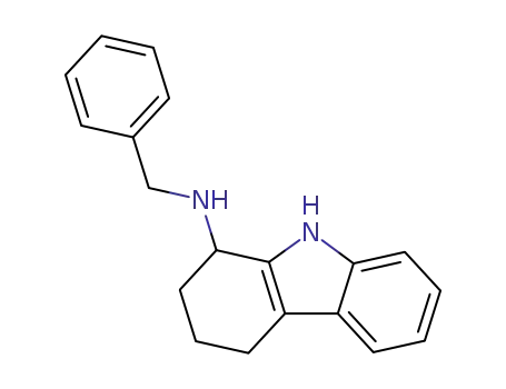 Molecular Structure of 167476-72-4 (N-benzyl-2,3,4,9-tetrahydro-1H-carbazol-1-amine)