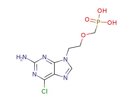Phosphonic acid, [[2-(2-amino-6-chloro-9H-purin-9-yl)ethoxy]methyl]-