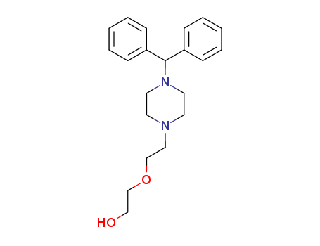 2-(2-(4-Benzhydrylpiperazin-1-yl)ethoxy)ethanol