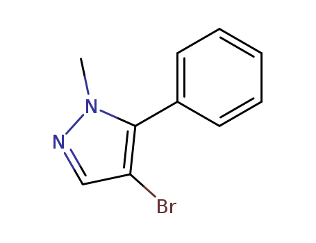 4-BROMO-1-METHYL-5-PHENYL-1H-PYRAZOLE, 97