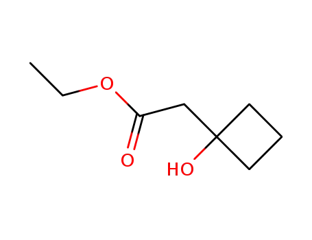 Molecular Structure of 27784-32-3 (ethyl 2-(1-hydroxycyclobutyl)acetate)
